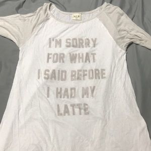 {Nordstrom} H.I.P. 3/4 sleeve t shirt